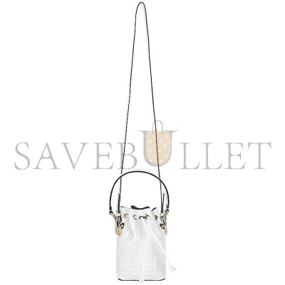 FENDI MINI MON TRESOR DRAWSTRING BUCKET BAG 8BSO10A3ZGFOK7E (18*12*10cm)